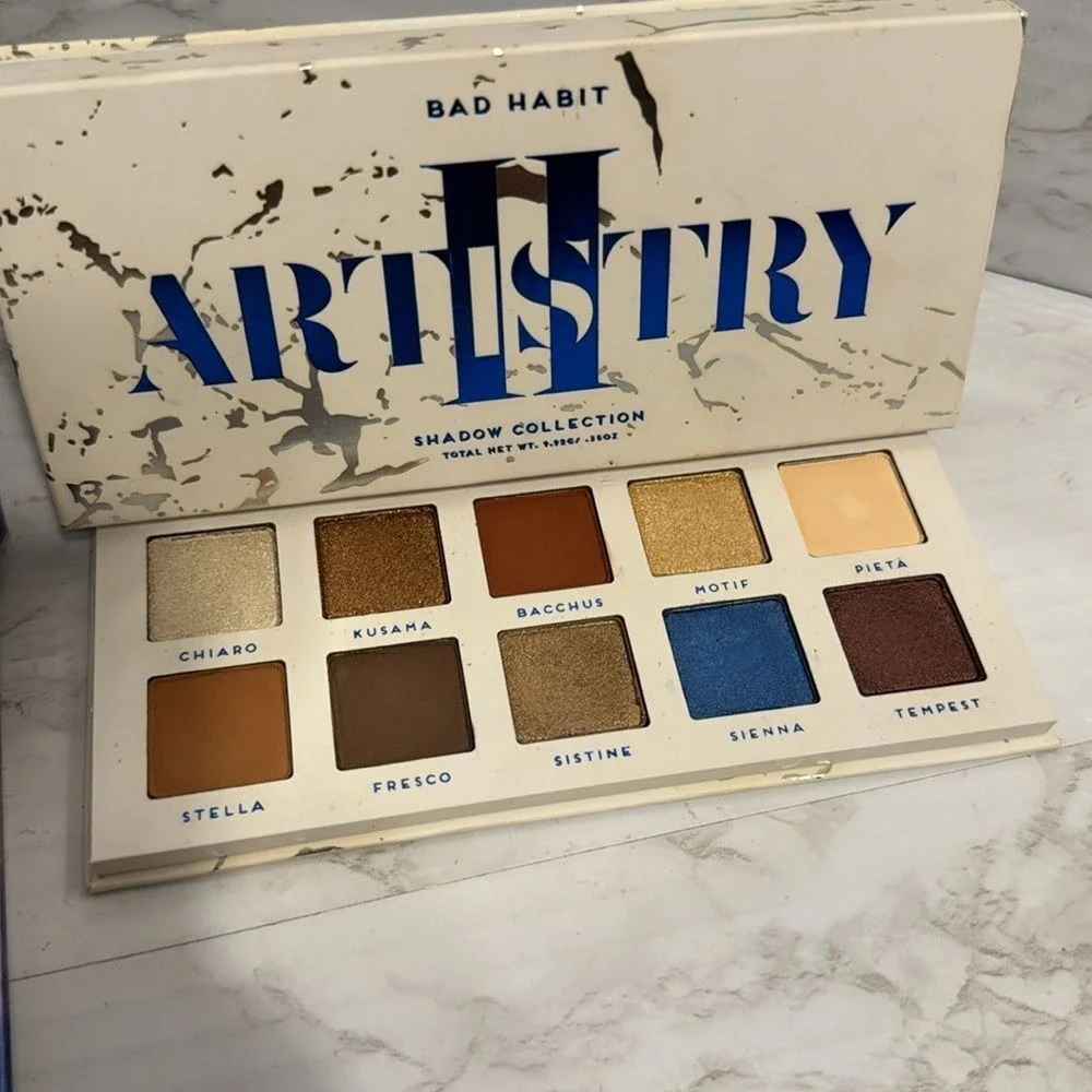 Bad habit artistry , eye candy Atlantis and fantasia eyeshadow beauty bundle